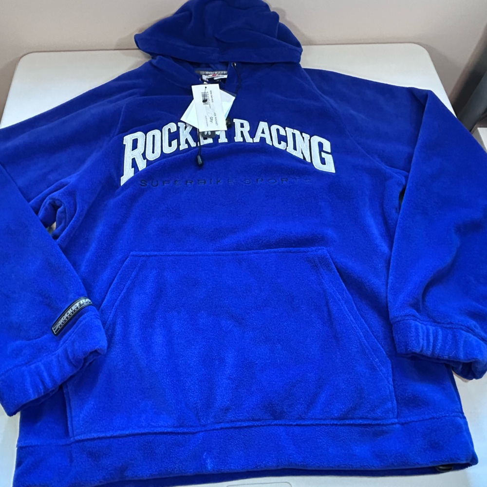 New Vintage Joe Rocket Fleece Apollo Hoodie Medium‎ NWT